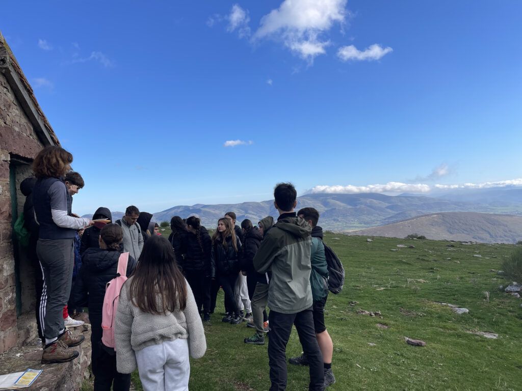 Parada de interpretación del paisaje en el Plan Provoca