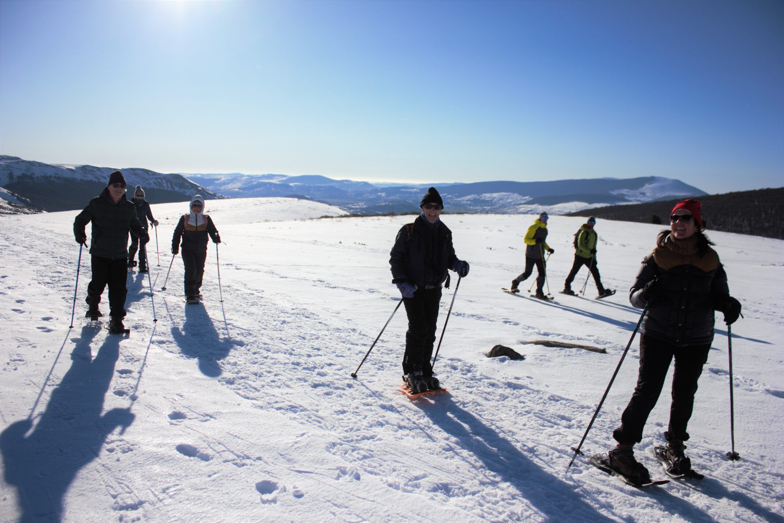 Rutas con raquetas de nieve cantabria