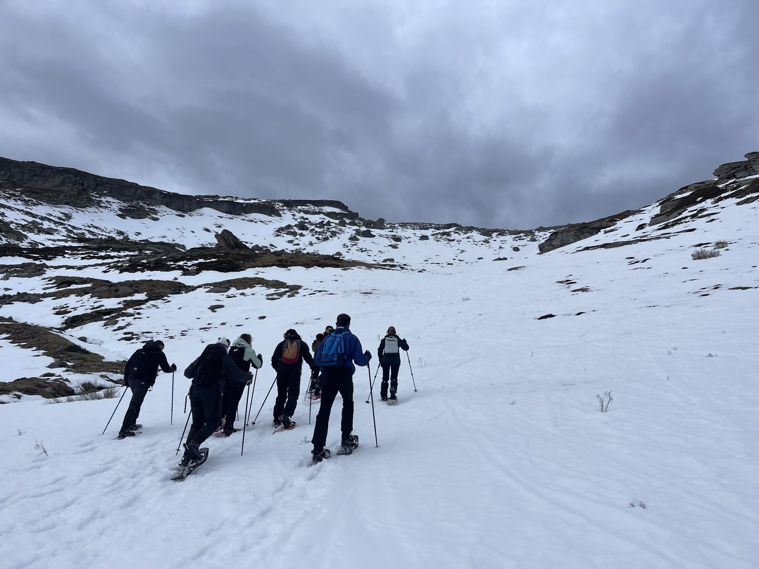 Raquetada nocturna por Alto Campoo