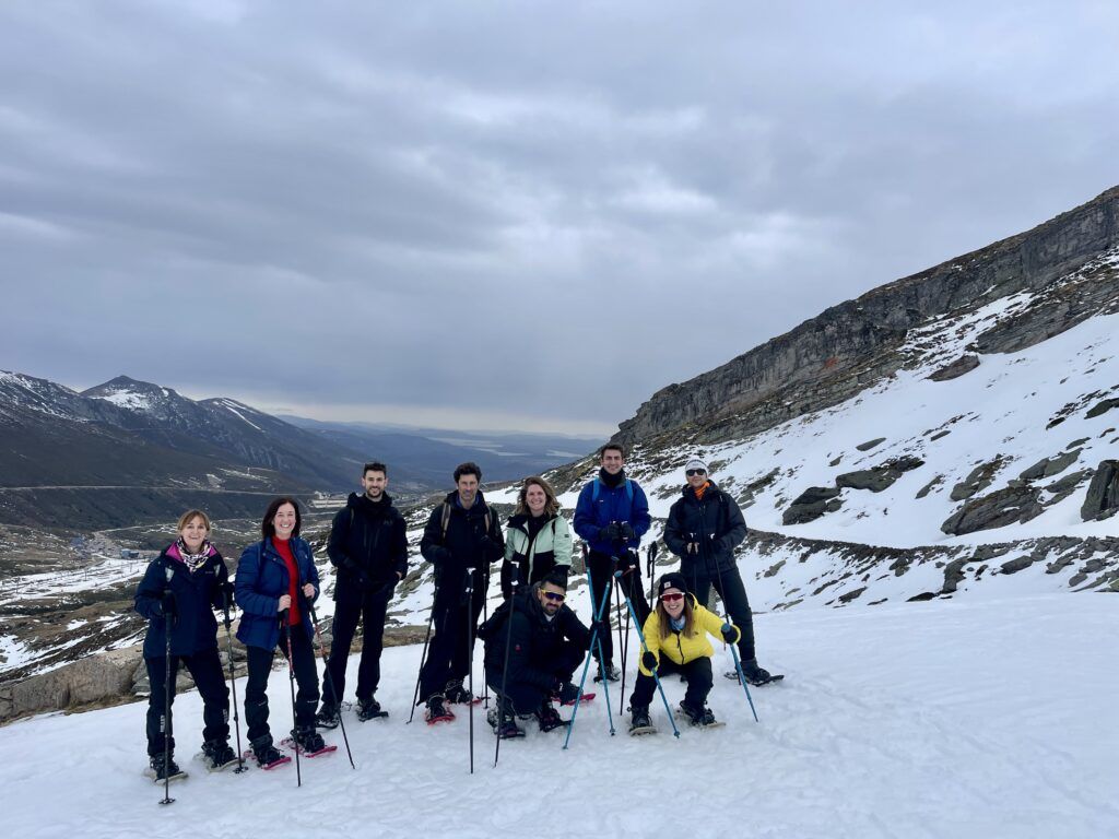 Raquetada nocturna por Alto Campoo