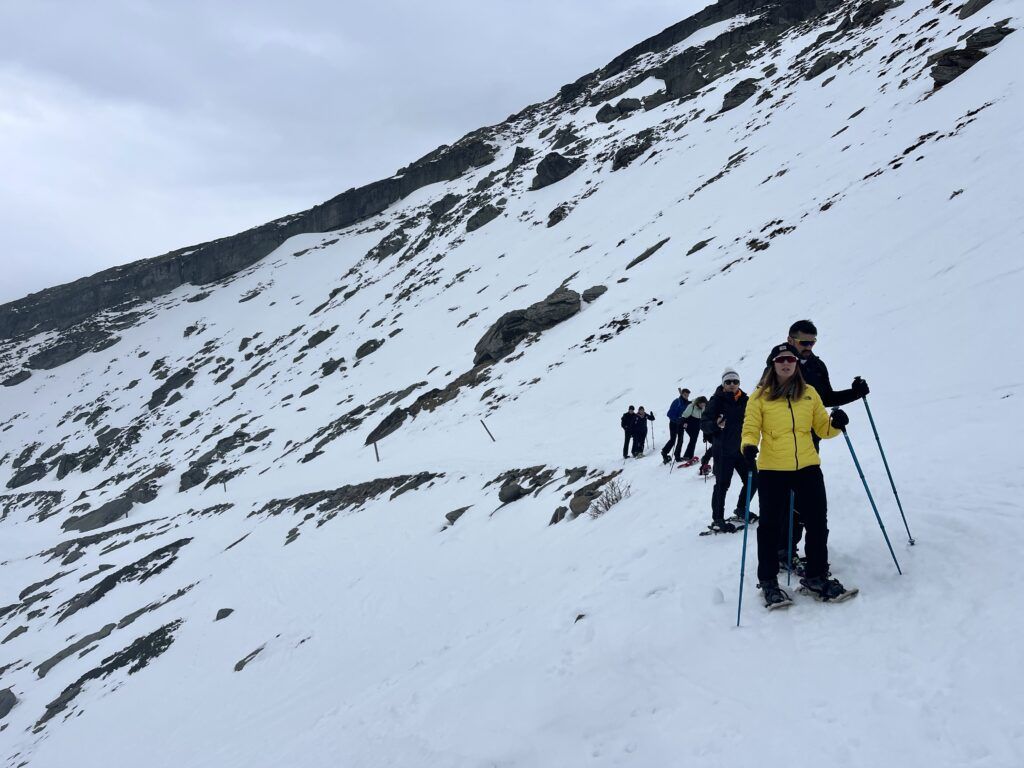 Raquetada nocturna por Alto Campoo