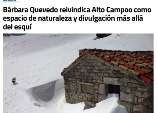IFOMO Noticias – Entrevista – Reivindicando otros planes además del esquí en Alto Campoo