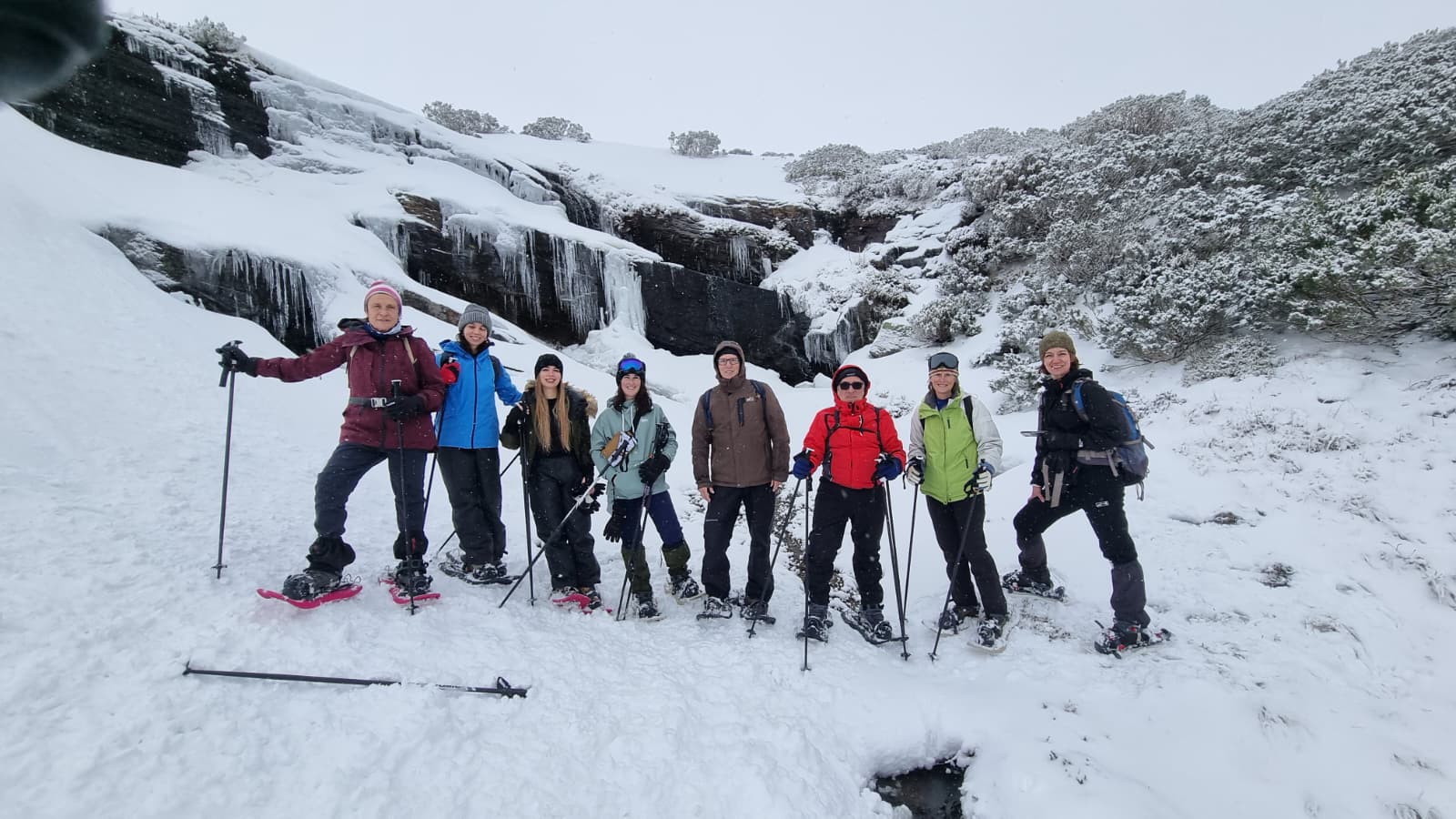 raquetas de nieve por Alto Campoo Cantabria 14 febrero 2026