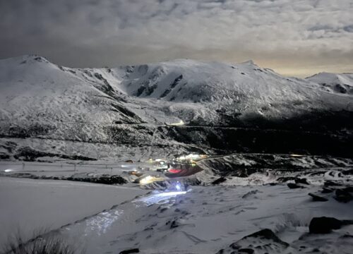 Raquetada de nieve nocturna por Alto Campoo el 31 de enero de 2026