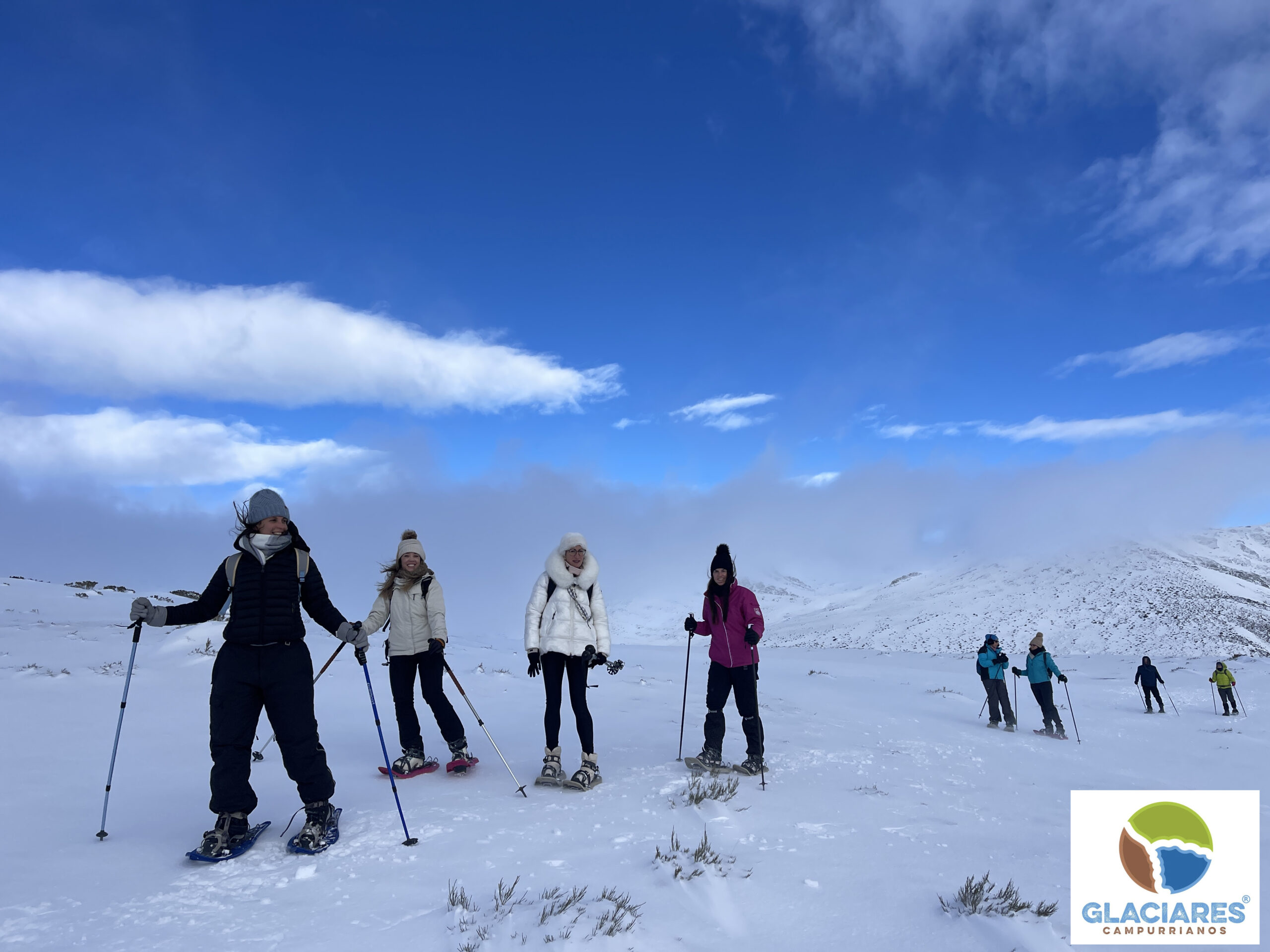 Ruta raquetas de nieve Alto Campoo Cantabria 14 de febrero de 2026