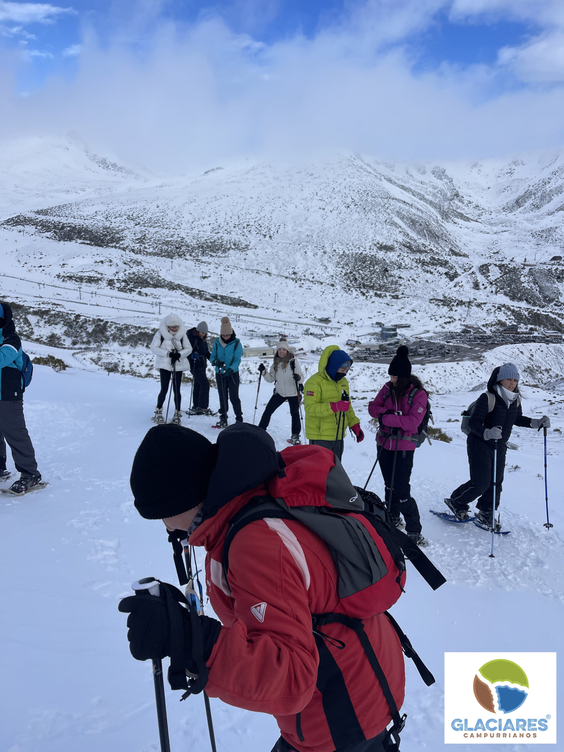 Ruta raquetas de nieve Alto Campoo Cantabria 14 de febrero de 2026